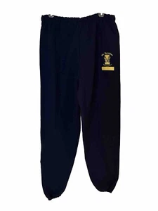 St Ignatius Jerzees Navy Blue XL Sweatpants Cotton Blended EUC - Picture 1 of 5