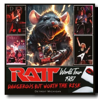 RATT - DANGEROUS BUT WORTH THE RISK 87 - 2LP - Image 1 of 2