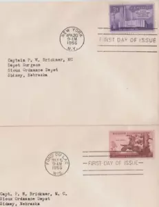 1956 FDC 3C INTERNATIONAL PHILATELIC EXHIBITION & WILDLIFE CONSERVATION TURKEY - Picture 1 of 2
