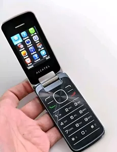 Alcatel 2010G (Unlocked) Flip Mobile Phone Excellent Condition Free Shipping - Picture 1 of 7