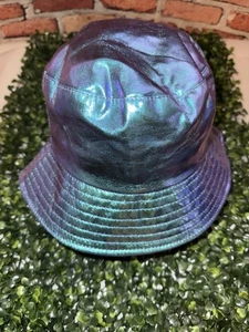 Iridescent Bucket Hat Inside Draw String - Picture 1 of 2