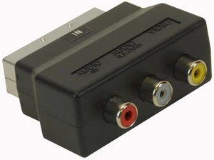 PRO SIGNAL - Penyesuai SCART ke 3 Soket RCA - Picture 1 of 1