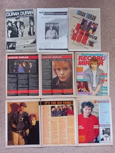 Duran Duran Pack Of UK/Japanese Cuttings - Picture 1 of 5