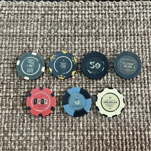 FALLOUT New Vegas Edizione da Collezione Lucky 7 Poker Chips Set - Foto 1 di 2