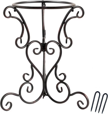 Gazing Globe Stand, Gazing Ball Stand for 8-10 Inches Garden Gazing Globes, Outd - Image 1 of 4