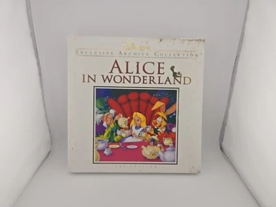 ALICE IN WONDERLAND  EXCLUSIVE ARCHIVE COLLECTION CAV BOXSET LASERDISC - Image 1 of 4