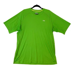 Outdoor Research Echo T-Shirt Men's XXL Green Short Sleeve Lightweight Athletic - Picture 1 of 9