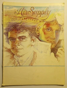 Air Supply Greatest Hits songbook Piano Vocal Guitar Chords 1983 Columbia Pics - Picture 1 of 7