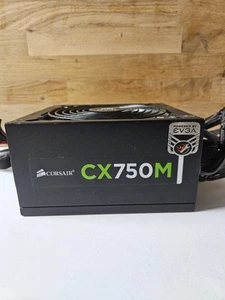 Faulty Corsair 750w CX750 80 Plus Modular ATX PC PSU Power Supply Black - Photo 1/5