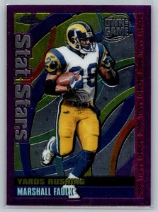 2000 Topps Chrome - Own the Game Marshall Faulk #OTG10 - Imagen 1 de 2