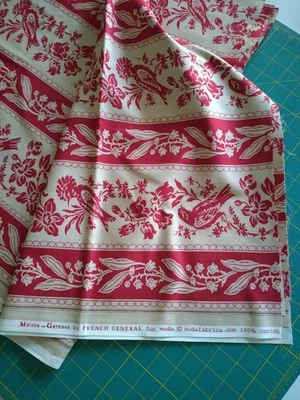 Patchworkstoff - French General - Bordüre - - Bild 1 von 4