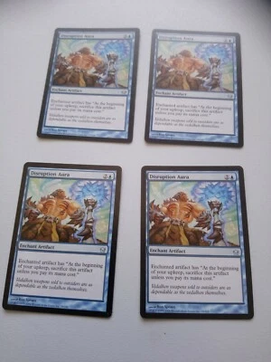Magic the gathering Card. Disruption Aura Playset. Fifth Dawn  - Image 1 of 2