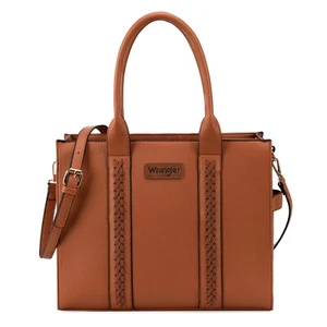 Montana West � Wrangler Tote Bag for Women Shoulder Purse Handbag with Zipper... - Picture 1 of 6