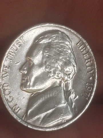 Rare 1971 No Mint S DDR Full Steps Jefferson Nickle Cover