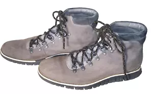 Cole Haan ZeroGrand  sz 11M Gray Nubuck Hiker Boots - Picture 1 of 8