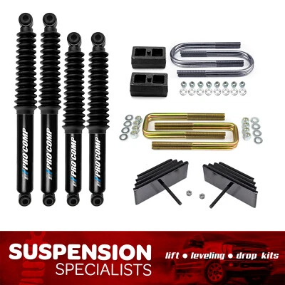 2" Full Lift Kit For Early 1999 Ford F250 F350 Super Duty with Pro Comp Shocks Foto 1 de 4