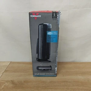 Open Box Vornado Duo Small Room Tower Air Circulator 14.5" Fan Black FA1-0062-06 - Picture 1 of 4