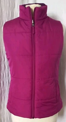 MERONA Reversible Puffer Gilet Pink / Purple Womens UKS. All Seasons Casual - Image 1 of 4
