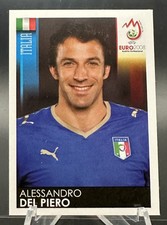Euro 2008 Panini Soccer Sticker - Alessandro Del Piero - Italy