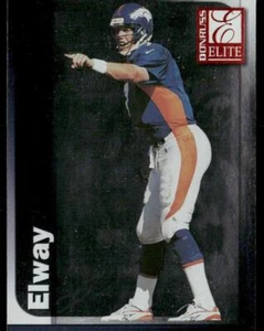 John Elway 1999 Donruss Elite #007 Denver Broncos - Bild 1 von 2