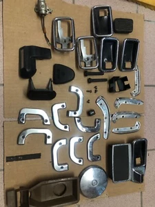 Mercedes w108/w109/w110/w111 used OEM interior hardware lot - Picture 1 of 7