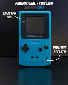 Restored Nintendo Game Boy Color With New Lens and New Shell (Select Color!)