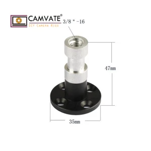 CAMVATE Aluminum Wall Table Ceiling Podium Mount with 3/8"-16 Female Thread - Picture 1 of 7