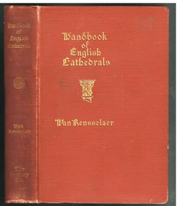 Handbook of English Cathedrals by Mrs Schuyler Van Rensselaer 1903 Vintage Book - Picture 1 of 1