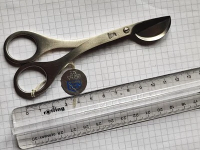 Dochtschere Schere ZWILLING J.A. Henckels Germany Doppel Gut Neu NEW Inox  TOP - Bild 1 von 4