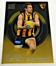 2011 SELECT AFL INFINITY BEST AND FAIREST CHASE CARD BF8 LUKE HODGE-HAWTHORN