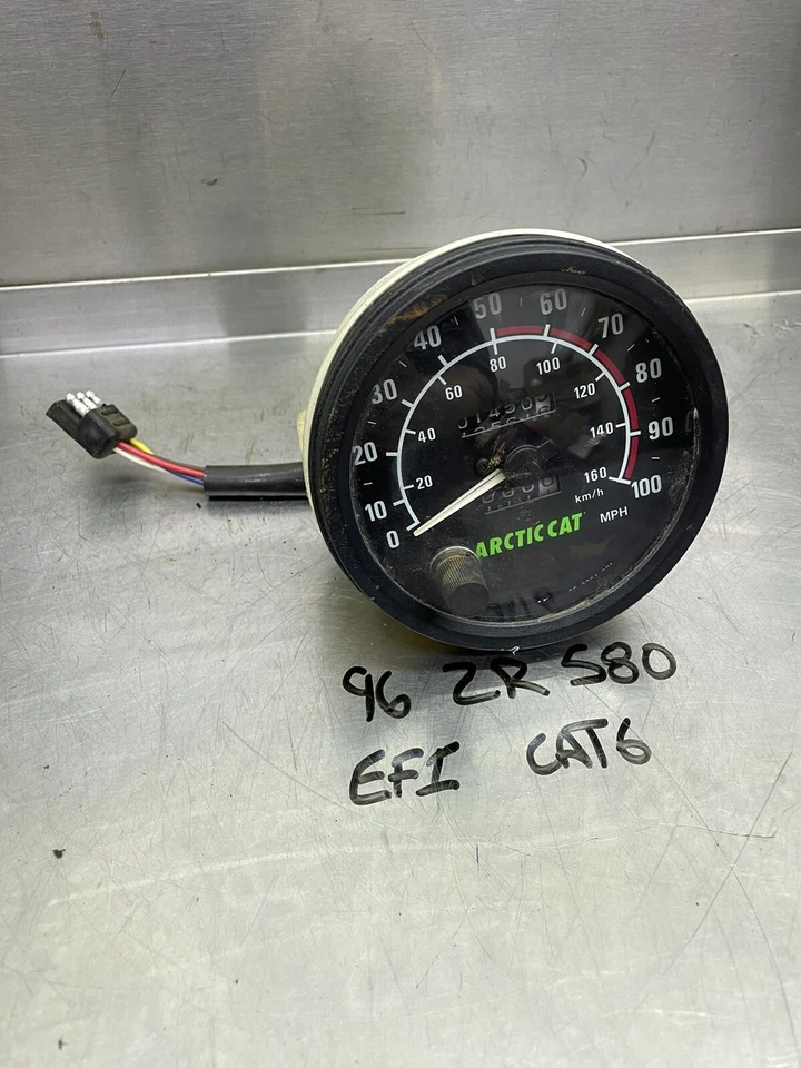 Velocímetro Arctic Cat Ext Zrt 1994 95 96 97 ZR 580 EFI - 0620-130 1400 millas Foto 1 de 3