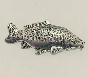 ESPEJO CARPA PIN PELTRE INSIGNIA SOLAPA BOLSA DE ORGANZA Y CAJA DE REGALO OPCIÓN PESCA NAVIDAD - Imagen 1 de 12
