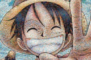 One Piece Luffy 1000 piece jigsaw puzzle Mosaic Art - Picture 1 of 1