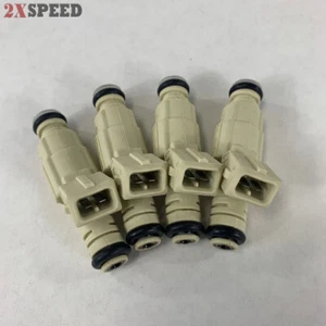 Set of 4 #0280155811 Flow Matched Fuel Injector Set V8 34pph EV6 4 hole - Picture 1 of 10