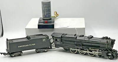 Gilbert American Flyer S Gauge #315 Pacific Locomotive & Tender 1952 Only Runs - Image 1 of 4