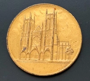 Cathedral Church of St. John The Divine New York Pilgrimage Medal Token NY - Picture 1 of 2