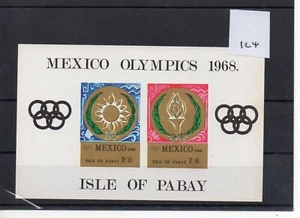 GB - Isle of Pabay - Aschenputtel/Poster - (BL124) Mexiko Olympische Spiele 1968 Minikbogen - Bild 1 von 1