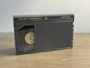 Maxell Professional L-500B Single Blank Betamax Tape - Picture 1 of 3