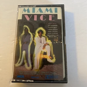 Miami Vice - 1985 - Television Soundtrack Cassette Tape Crockett & Tubbs 80's TV - Picture 1 of 4
