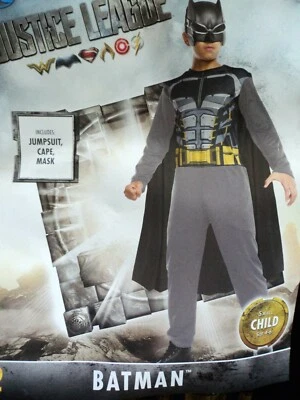 Disfraz de Batman de la Liga de la Justicia de Halloween. Talla Niño Sm. 4-6. Nuevo. Foto 1 de 4