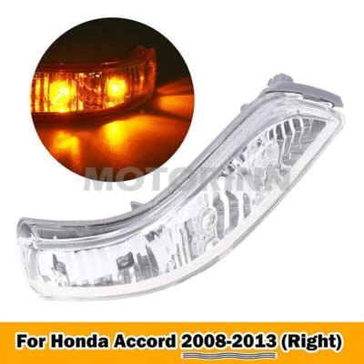 Door Mirror Turn Signal Light Rearview Fit for Honda ACCORD 08-13 Acura RL 05~09 - Image 1 of 4