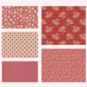 Tilda Creating Memories Winter 5 Fat 16ths 25 x 26cm, 10 x 10.5" quilt fabric D - Picture 1 of 6