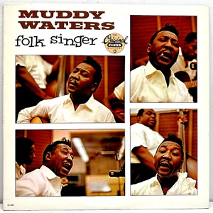 Muddy Waters Folk Singer 1987 Vinyl Chess Records - Picture 1 of 4