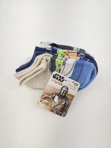 STAR WARS BABY YODA 6-Pack No Show Socks -Fits Shoe Size 4 1/2 - 8 1/2 - Picture 1 of 3