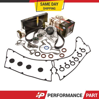 91-99 Dodge Stealth Mitsubishi 3000GT 3.0 Kit de correa de distribución Bomba de agua Válvula Cubierta Foto 1 de 4