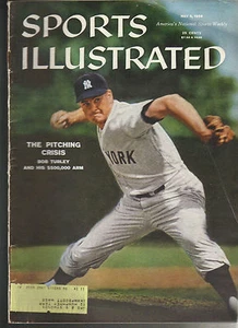 May 4, 1959 Bob Turley New York Yankees Sports Illustrated - Picture 1 of 1