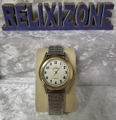 Кварцевые мужские часы Jean Paul — новый аккумулятор, прокладка и ремешок — классический стиль - Изображение 1 из 3