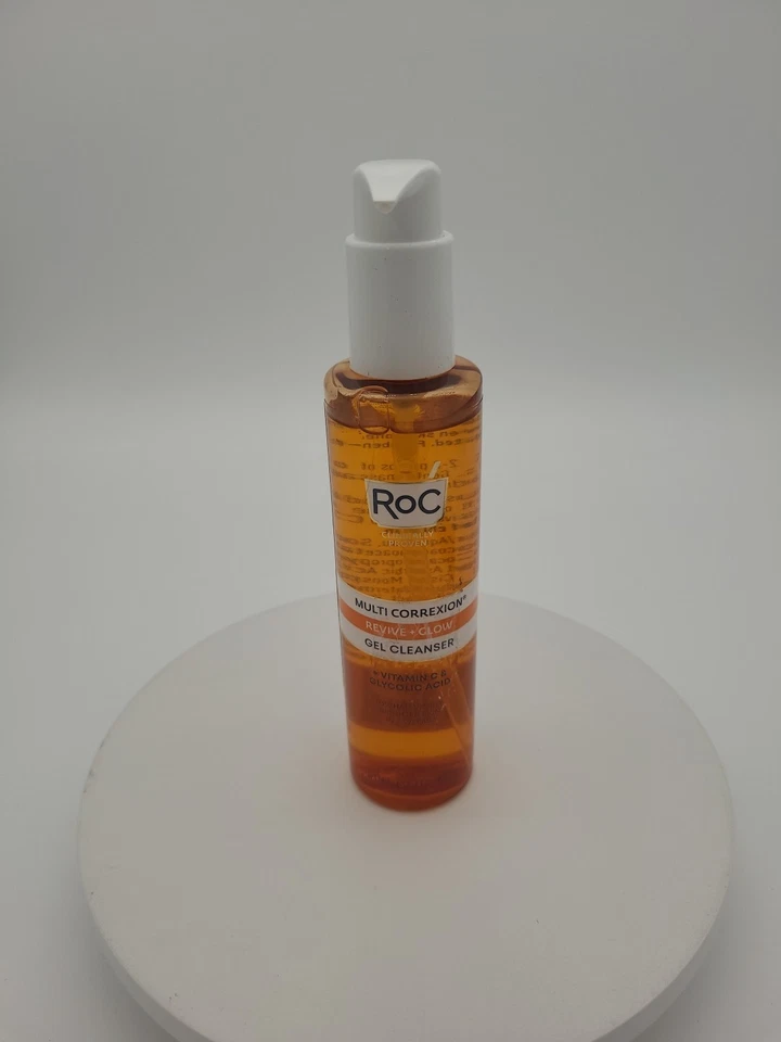 Limpiador facial RoC Multi Correxion Revive + gel brillante con vitamina C protector solar Foto 1 de 4