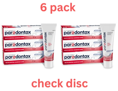 parodontax Whitening Toothpaste - 3.4 oz Prevent Bleeding Gums (6 pack) check BB - Image 1 of 4
