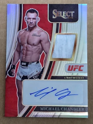2022 Panini Select UFC Michael Chandler Auto Shirt Relic 169/199 Made - Image 1 of 2